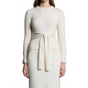 NEW ELEVEN SIX women's alaiya sweater in ivory